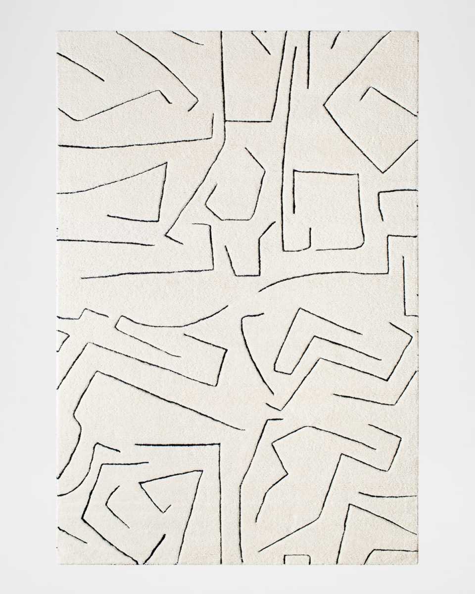 Portobello Hand-Tufted Rug, 5' x 8'